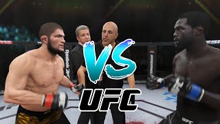 Khabib Nurmagomedov vs. Jared Cannonier | EA Sports UFC 4 - K1 Rules o