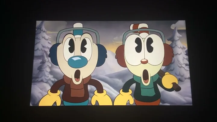 The cuphead show holiday tree-dition