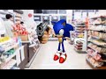 Sonic robs a store (sonic)