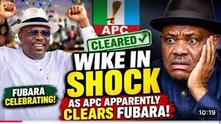 BREAKING: WIKE LOSE BIG AS FUBARA FINALLY HEAD TO PRIMARY ON MONDAY JUBILATION IN RIVERS STATE