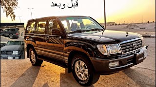 تجديد لاندكروزر 2003 😍🤞vxr Gxr #تايوتا #لاند Toyota Land Cruiser سنابي الجديد gm7-8