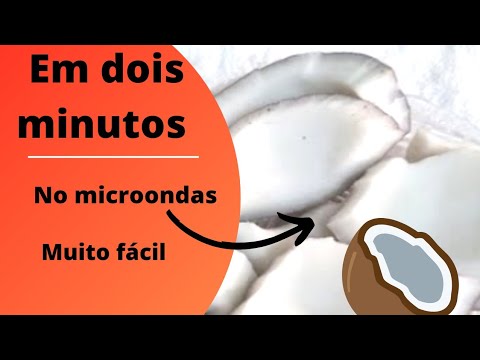 Vídeo: Como Abrir Um Coco Em Dois Minutos