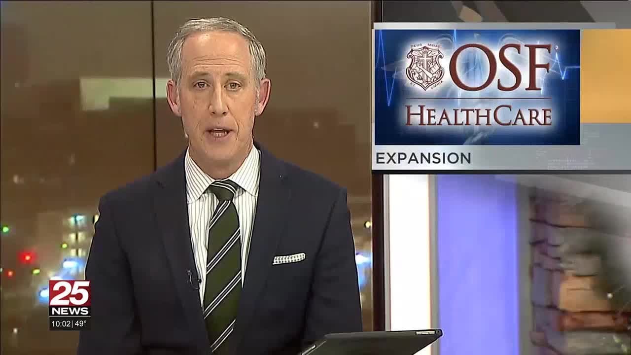 OSF expansion plans in Bloomington - YouTube