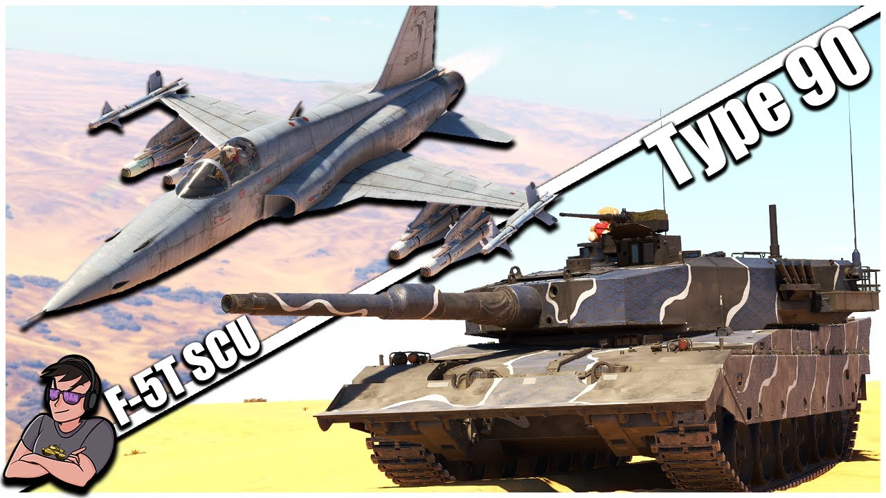 The One MBT You Should FEAR At High Tier - Type 90 & F-5T SCU - War Thunder