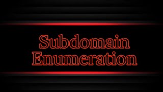 How To Find Subdomain of Any Website | Subdomain Enumeration | The Cyber Day