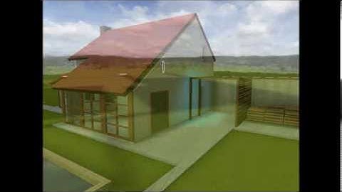 AutoCad Showcase - obiteljska kuća - 3D vizualizacija