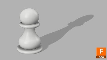How to make a  pawn chess piece with Fusion 360