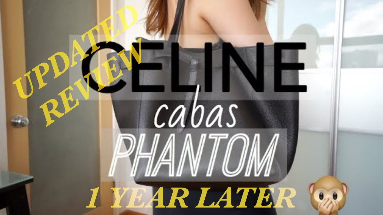 Celine Cabas Phantom Bag Review - The Velvet Life