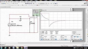 HIGH PASS R-C CIRCUIT - PULSE INPUT - MULTISIM SOFTWARE