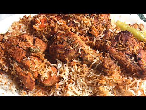 video Tandoori chicken biryani recipe, Worldwide Recipes Tandoori chicken biryani recipe