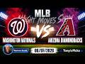 Nationals vs. Diamondbacks MLB Betting Odds & Picks, 6/7/26 | Night Moves Show