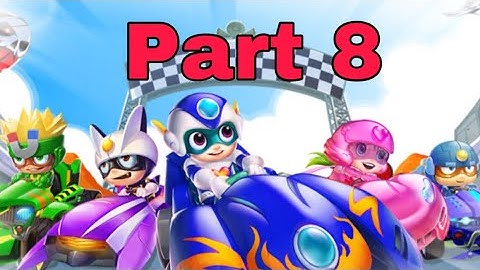 Masked Heroes: 3D Kart Racing - Gameplay Part 8 (iOS/ Android)