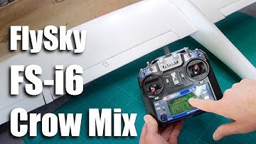 FlySky FS-i6 Crow mix