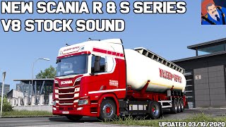 ETS 2 - New Scania R &amp; S Series V8 Stock Sound Updated 03/10/2020 by Kriechbaum