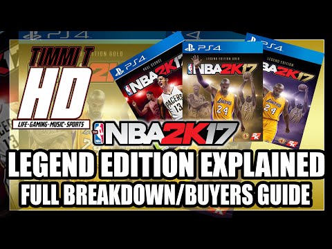 NBA 2K17 Legend Edition Breakdown (Should you buy?!) - TimmiTHD