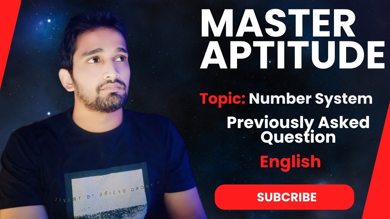 Master Aptitude Number System Previous Year Questions Aptitude Master aptitude number system previous year questions aptitude