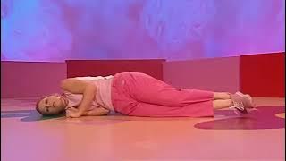 Hi-5 Charli rumbles like in the tummy and then does the hiccup jump