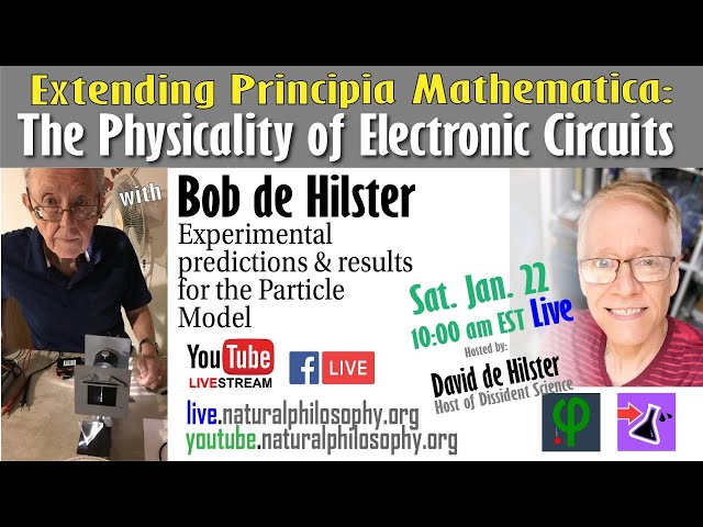 Physicality of Electronic Circuits - Predictions and Results with Robert de Hilster