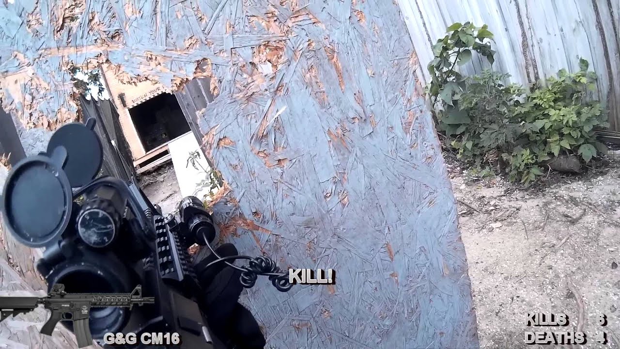 Airsoft Team Deathmatch Kalamazoo Airsoft G&G CM16 Raider YouTube