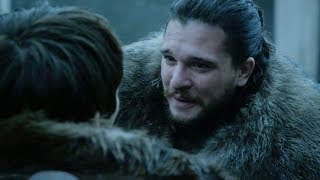 Jon Snow meets Brandon Stark | GAME OF THRONES 8x01 [HD] Scene