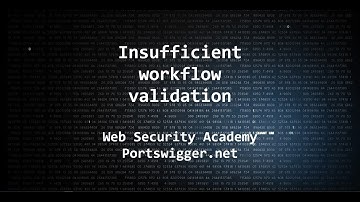 portswigger.net - Lab: Insufficient workflow validation