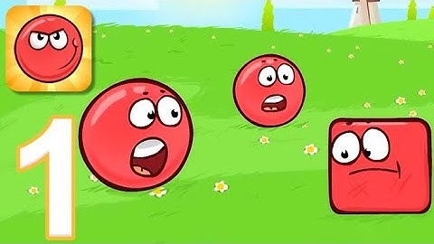 Red Ball 4 Gameplay Walkthrough Part 1 Levels (1-15) (iOS Android)