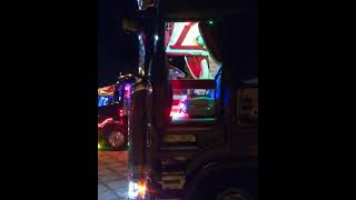lighting modified scania trucks 😍🔥 #scania #iveco #mantrucks #volvo #mercedesbenz #heavyvhichel