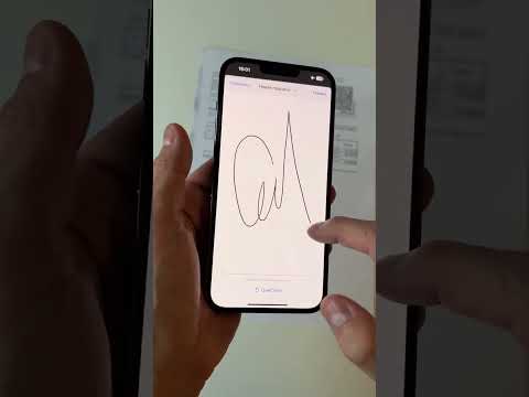 КАК БЫСТРО ОТСКАНИРОВАТЬ И ПОДПИСАТЬ ДОКУМЕНТ НА IPHONE☝🏼