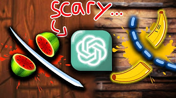 Can A.I CODE Fruit Ninja? - ChatGPT tries!