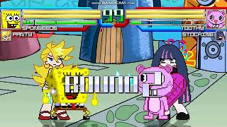 Mugen Spongebob & Vs Toothy & Stocking