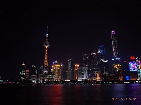 เซี่ยงไฮ้   the bund, หอไข่มุก (Oriental Pearl Tower)  day & night