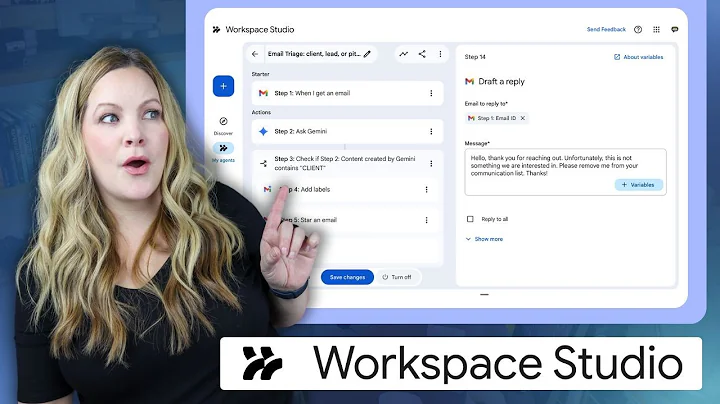 Google Workspace Studio AI: Email Triage Agent Setup