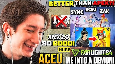 ACEU❗= WHY THIS FEELS BETTER THAN APEX❗Tries Farlight 84… And He’s IMPRESSED❗