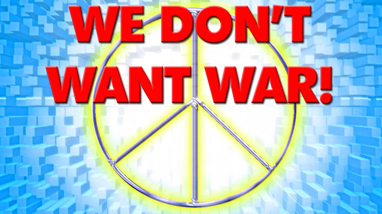 WE DON'T WANT WAR - Anti-War Song Viral Campaign