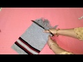 how to make woollen socks at home easily....