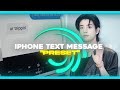 Alight Motion iPhone Message Preset ✨ | Viral Trend Preset