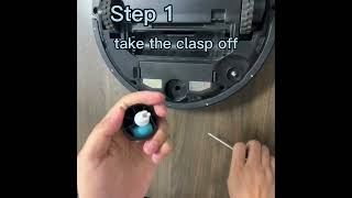 How to Replace the Cecotec Conga 3090 Robot Vacuum Cleaner Front Wheel  Castor 