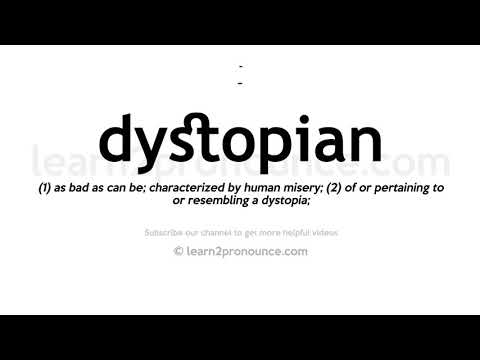 Произношение Dystopian | Определение Dystopian