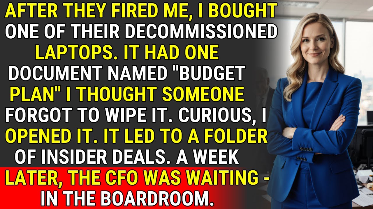 Они меня уволили. Я купил их ноутбук и разоблачил мошенничество финансового директора ♟️