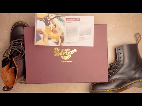 Unboxing Dr Martens 1460 Made in England