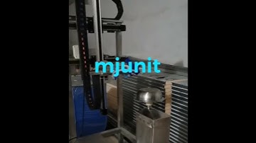 mjunit paint spraying  production line linear synchronous belt module xz axis slide painting