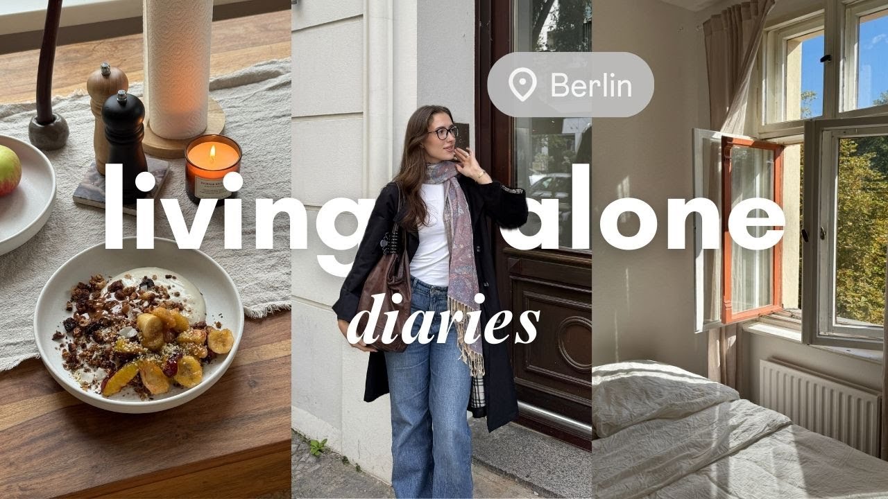 Alleine wohnen romantisieren🕯️🍃| early autumn vibes, neue Freundschaften knüpfen // vlog