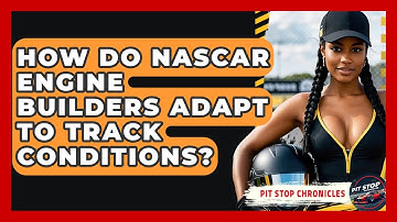How Do NASCAR Engine Builders Adapt To Track Conditions? - Pit Stop Chronicles