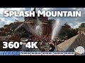 Splash Mountain 360° 4K Full Ride - Magic Kingdom | Walt Disney World