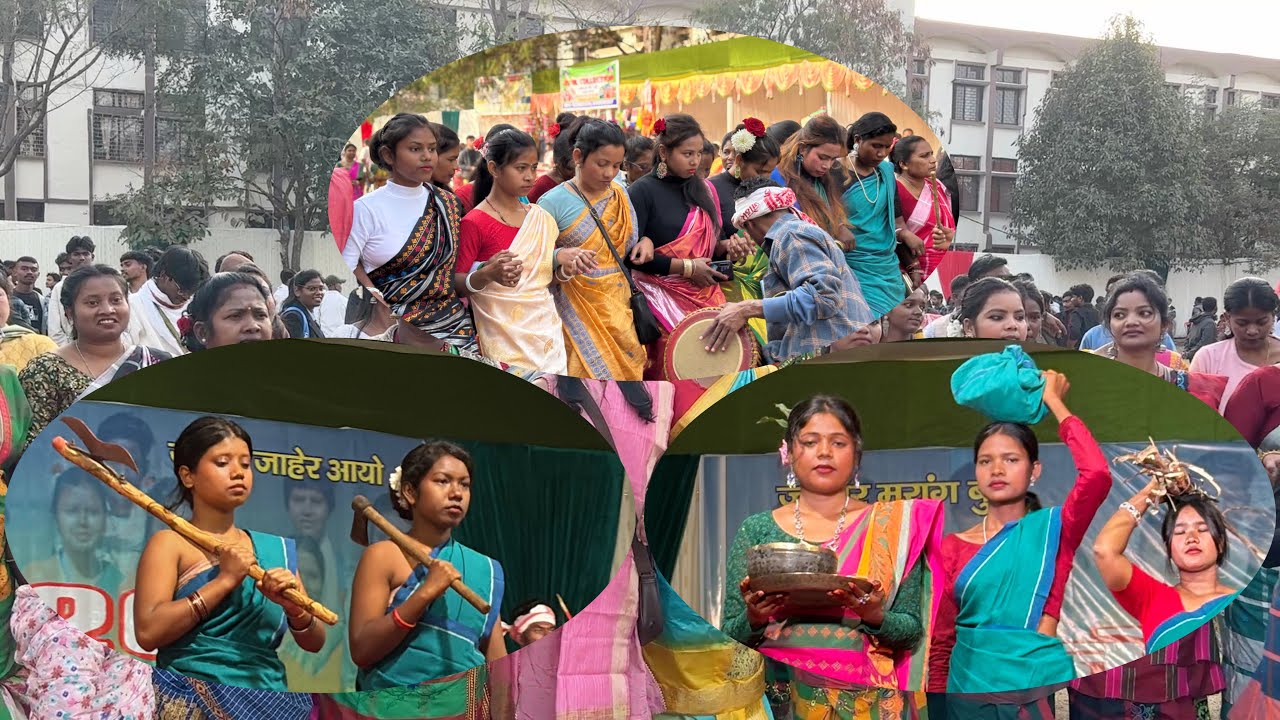 Rajdhani Sohrai Ranchi | संथाली सोहराई | दीक्षांत मंडप 