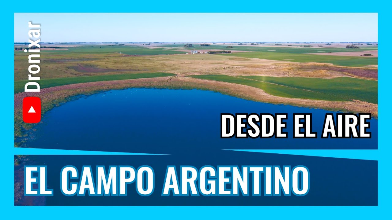 El Campo Argentino, la Pampa Humeda a ojo de pájaro - Skydio 2