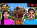 Shiloh’s Epic Birthday Party & Jurassic World Camp Cretaceous Dinosaur Egg Hunt! - Onyx Kids