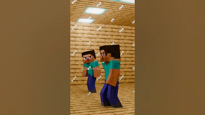 Herobrine Moment 💀 | Minecraft Animation #sigma #herobrine #minecraft #animation #shorts #steve