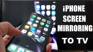 Stream video or mirror the screen of your iPhone to any smart television #screenmirror