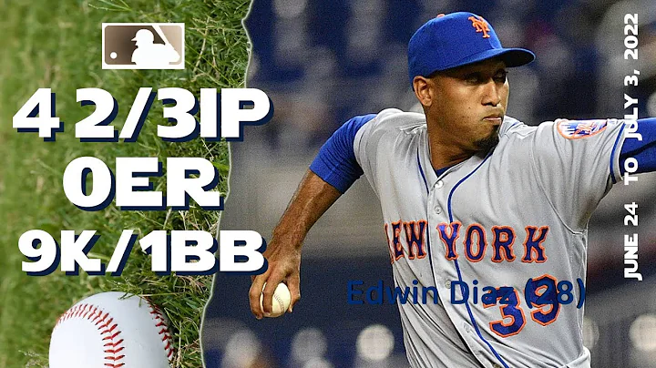 Edwin Daz | June 24 ~ July 3, 2022 | MLB highlights